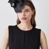 Asymmetric Bow Headband Fascinator