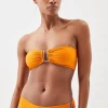 Bikini Bottoms With Gold Trim