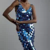 Chainmail Strappy Midi Dress