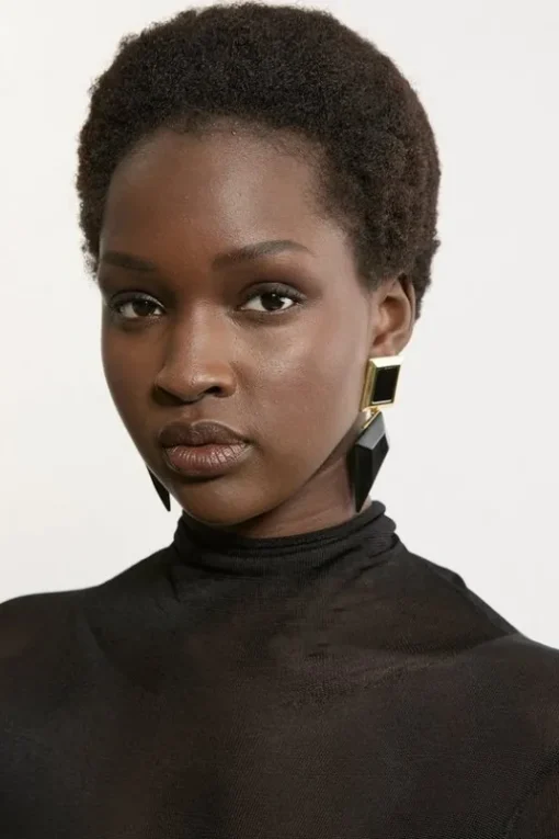 Chunky Statement Drop Earring