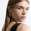 Chunky Twisted Hoops