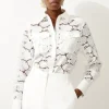 Cotton Cutwork Woven Shirt
