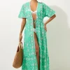 Cotton Eyelet Beach Kimono