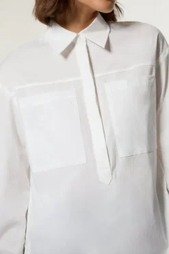 Cotton Oversize Tailored Shirt