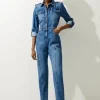 Denim Boiler Jumpsuit