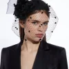 Dobby Mesh Detail Fascinator