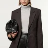 Flannel Tailored Collared Blazer