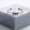 Hand Set European Crystal Trio Cuff