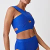 High Waisted Bandage Bikini Bottoms