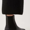 Leather Chunky Chelsea Boot