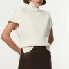 Leather Seam Detail Mini Skirt