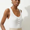 Luxe Viscose Rib Jersey Scoop Neck Bodysuit