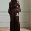 Lydia Millen Crinkle Wide Leg Woven Pants