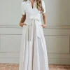 Lydia Millen Tall Structured Crepe Pocket Jumpsuit