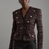 Petite Tailored Asymmetric Tailored Jacket