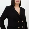 Plus Size Compact Suit Set