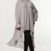 Plus Size Viscose Georgette Drama Woven Maxi Blouse