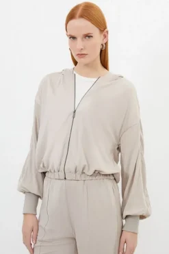 Premium Viscose Jersey And Satin Set
