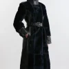 Shearling Trench Coat