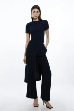 Soft Tailored Asymmetric Relaxed Fit Top