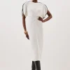 Soft Tailored Ruched Front Contrast Tipped Detail Midi Dress