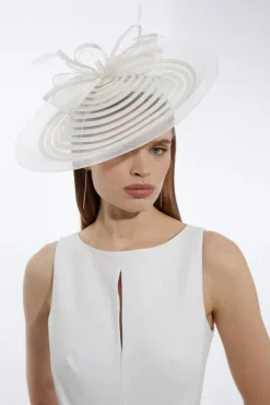 Spiral Bow Detail Fascinator