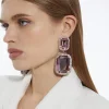 Statement Diamante Framed Drop Earrings