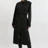 Tailored Cotton Multiway Trench Coat
