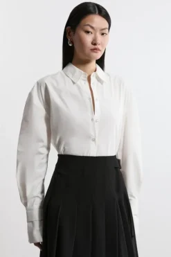 Tailored Oversize Cuff Relaxed Fit Shirt