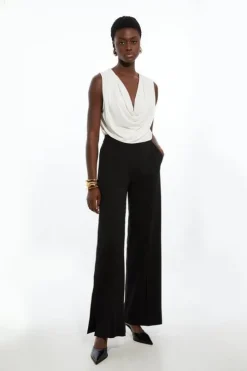 Tailored Ponte Suit Set