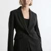 Tailored Twill Single Breasted Jacket