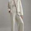 Tall Compact Stretch Tailored High Waist Wide Leg Pants
