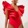 Tall Drama Frill Swimsuit