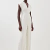 Tall Fluid Tailored Wide Leg Jumpsuit