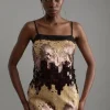Tall Sequin Georgette Panelled Woven Mini Dress