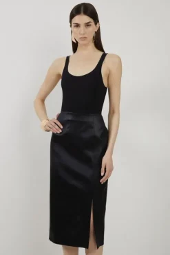 Textured Italian Satin Set