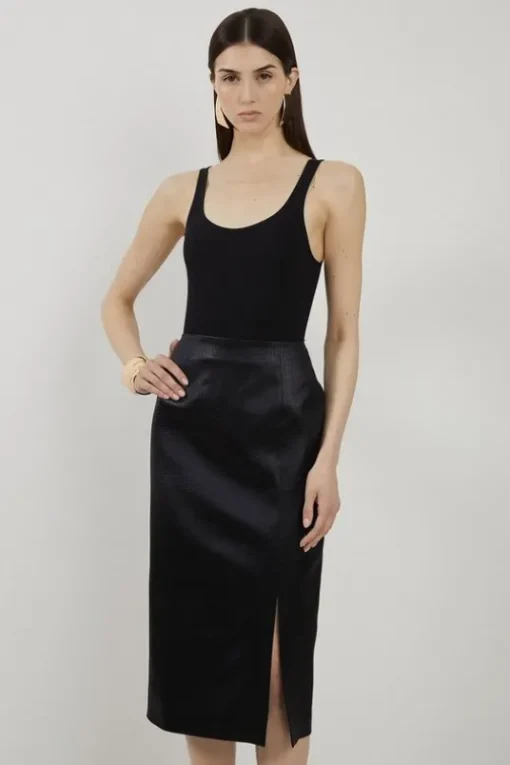 Textured Italian Satin Set