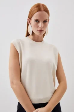 Viscose Blend Knit Top