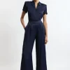 Viscose Satin Wide Leg Pants