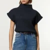 Wool Blend Cosy Knit Sleeveless Tank Top
